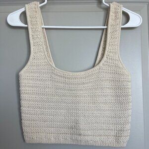 H&M Crochet Tank Top